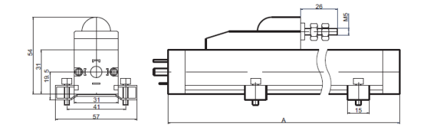 KTF linear position sensor