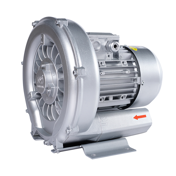 Details des Hochdruckgebläses vor Gebrauch