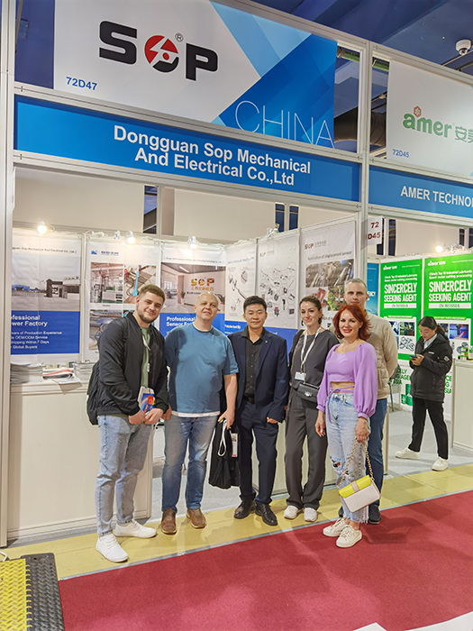 SOP Group besucht die Ausstellung Moskau Metalloobrabotka