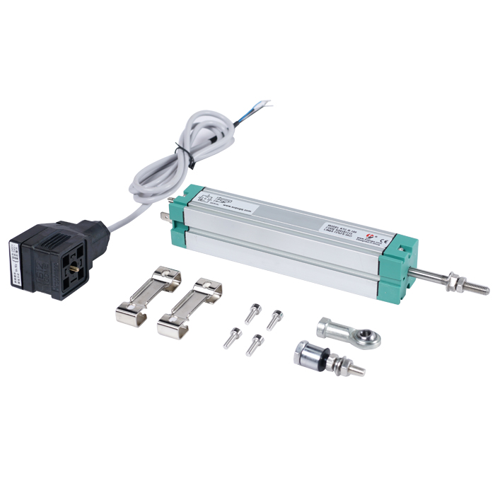 Installation and application of linear displacement sensor