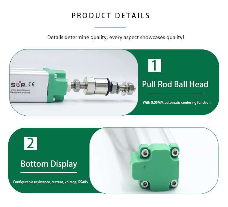 potentiometer displacement sensor