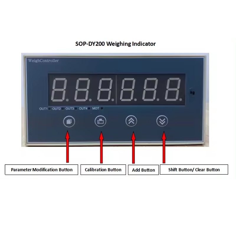 Weighing Scale Load Cell Indicator