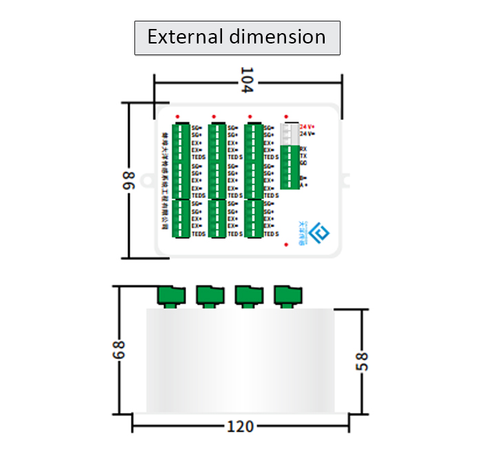 Weighing transmitter