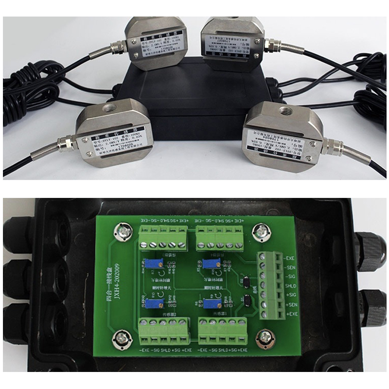 Anti interference multi way junction box SOPJXH-S4 waterproof and dustproof for mixing plants and silos