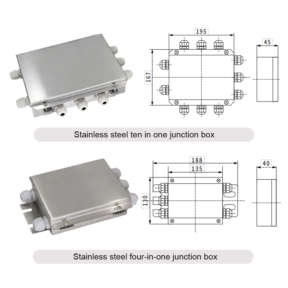 load cell junction box