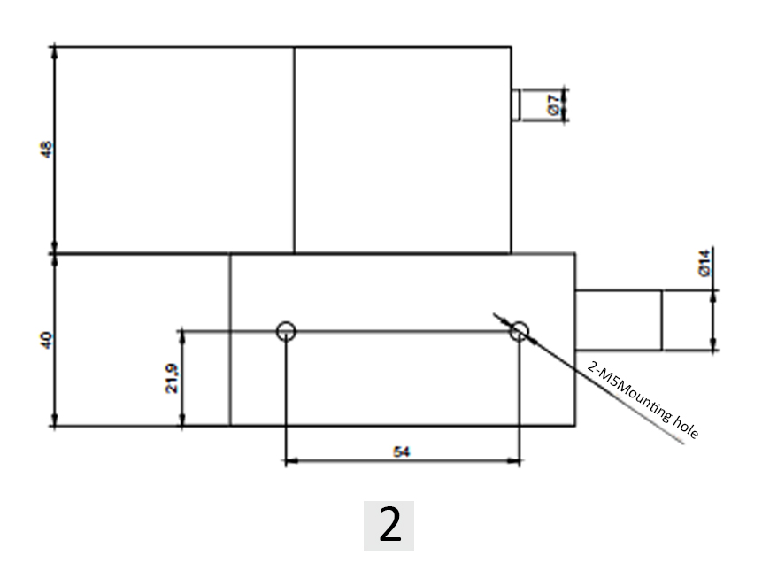 rope displacement sensor