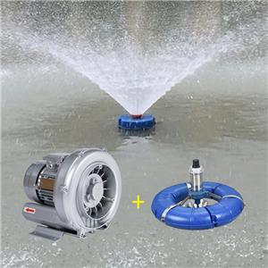 The correct steps for using the fish pond aeration fan