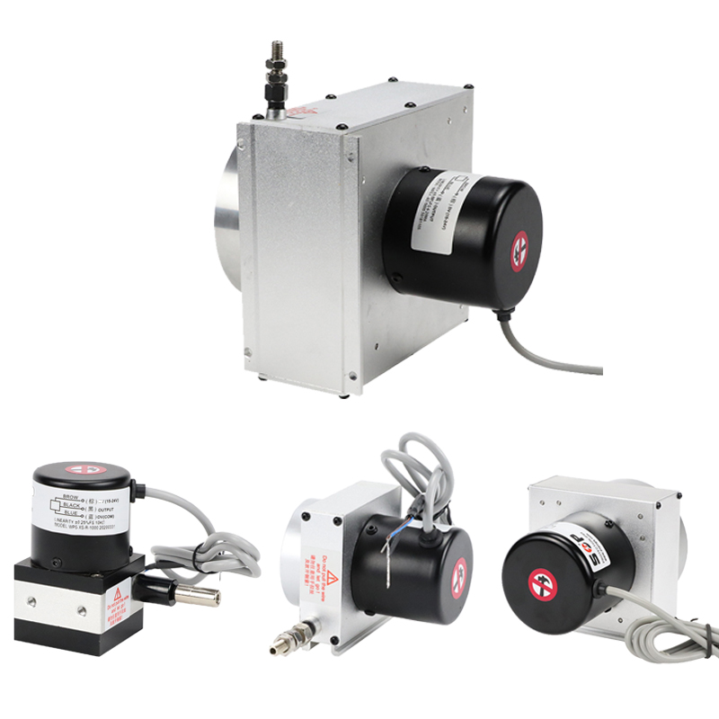 Reasons and results of wire rope breakage in rope displacement sensor