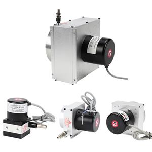 Reasons and results of wire rope breakage in rope displacement sensor