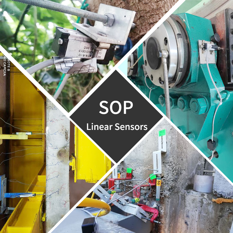 How to reduce damage to displacement sensors?