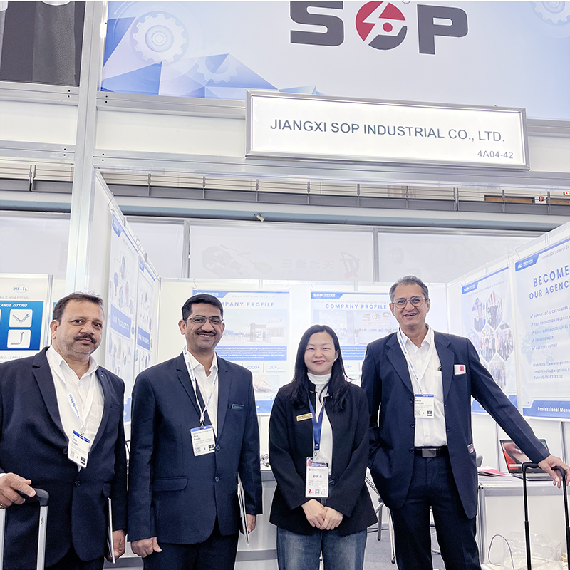 In March 2025, SOP team participated in the Hannover Messe in Germany.