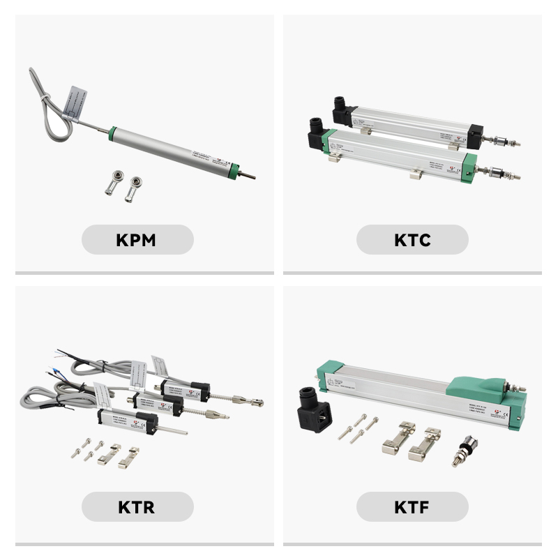 Installation and debugging of linear displacement sensor