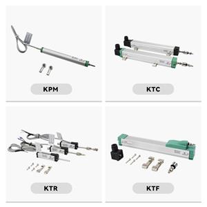 Installation and debugging of linear displacement sensor