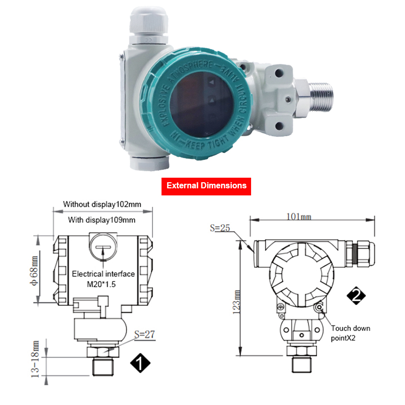 pressure sensor rs485