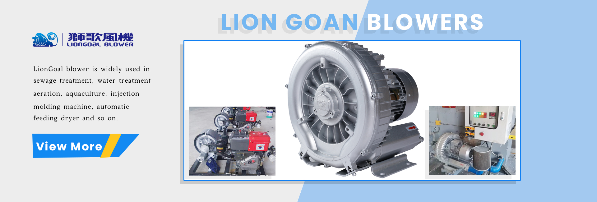 High pressure blower