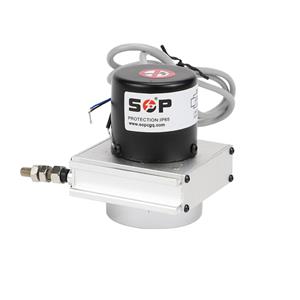 Principle and application of pull-rope displacement sensor