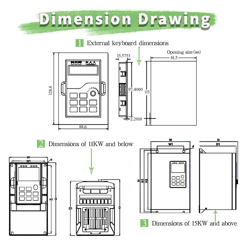 frequency converter for motor