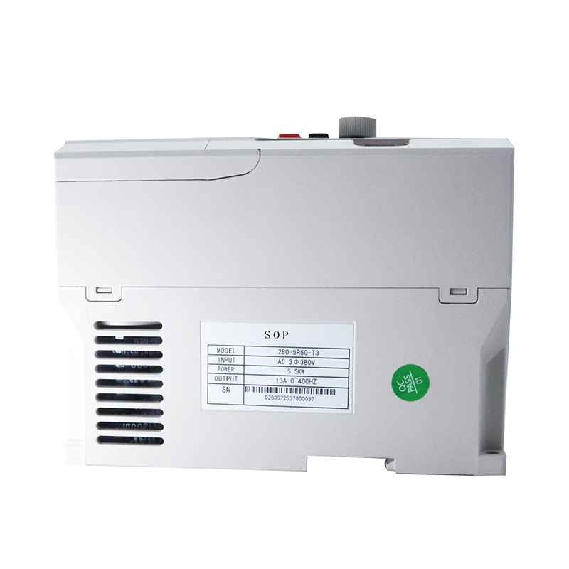 SOP280-5R5G-T3 Frequency Converter 50hz To 60hz Three Phase AC Power Frequency Converter 380v Output Current 13A for 5.5kw Motor