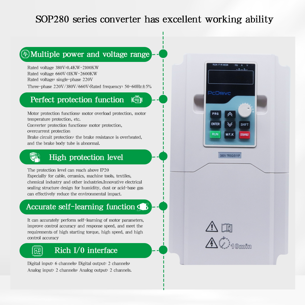 3 Phase 380v Frequency Converter