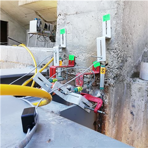 Application of SOP linear displacement sensor in tunnel