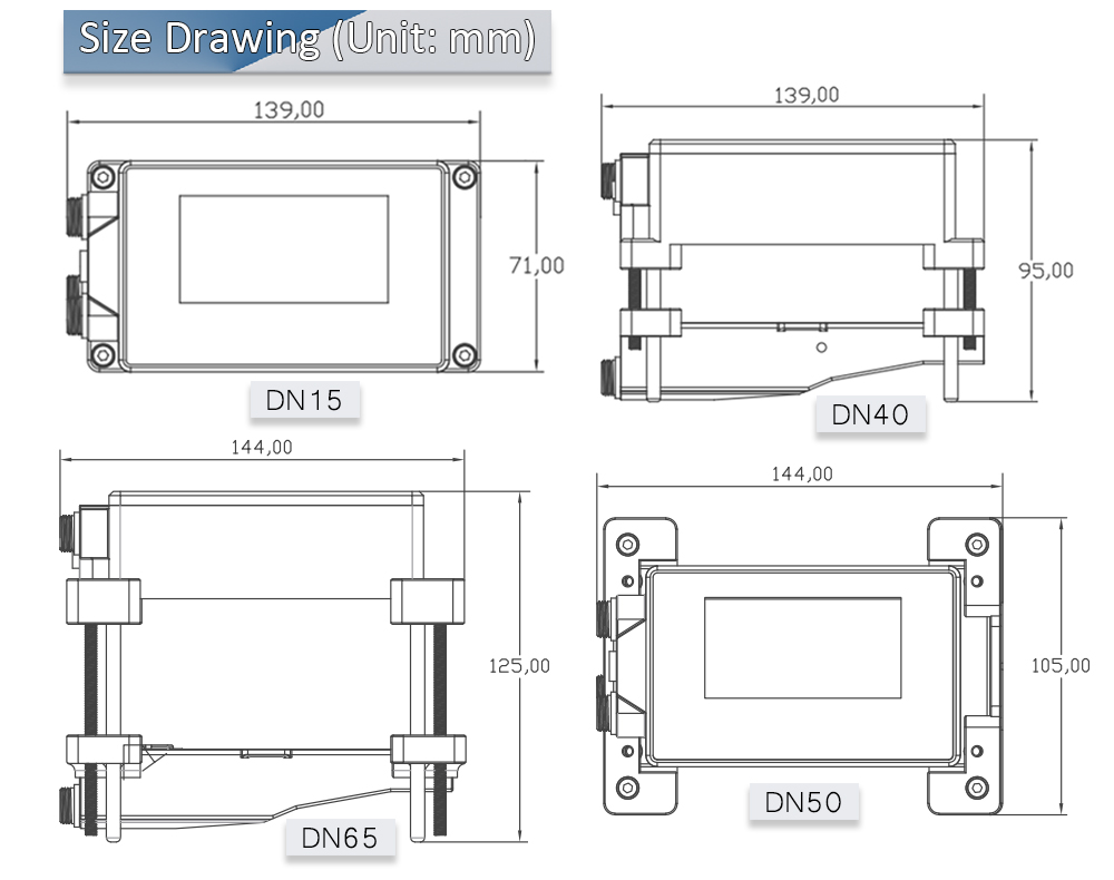 ultrasonic water flow meter