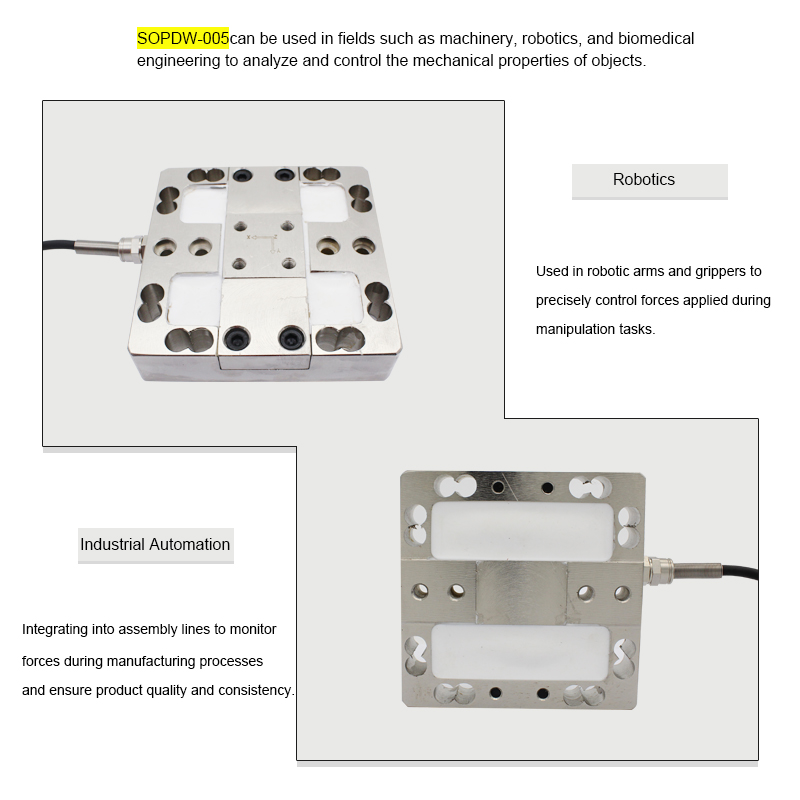 Multidimensional force sensor