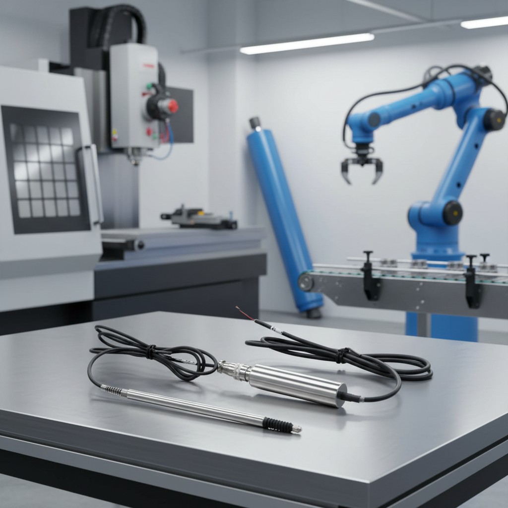 LVDT displacement sensor