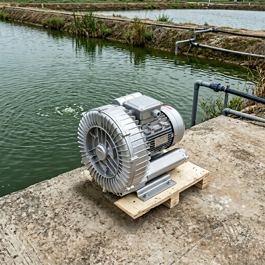 High-pressure air blower