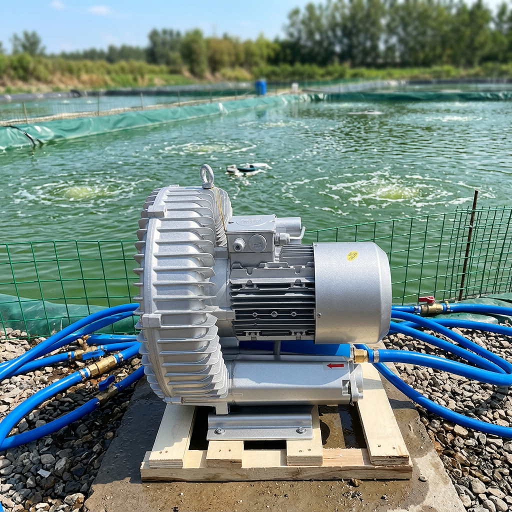 High-pressure air blower