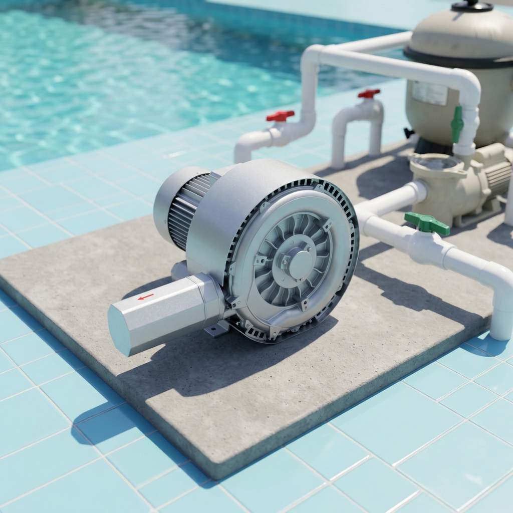 High-pressure air blower