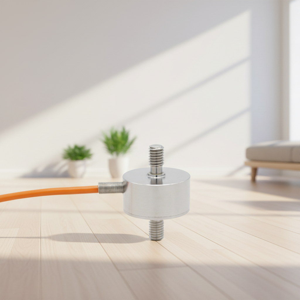 Weight Sensor Micro Load Cell In-Line Threaded Design 5-500KG Tension/Compression Force Sensor for Industrial Measurement