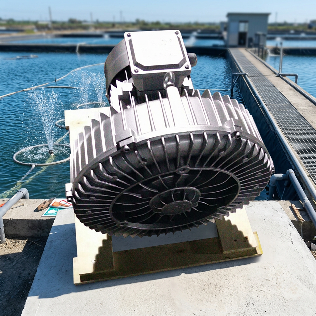 High-pressure air blower