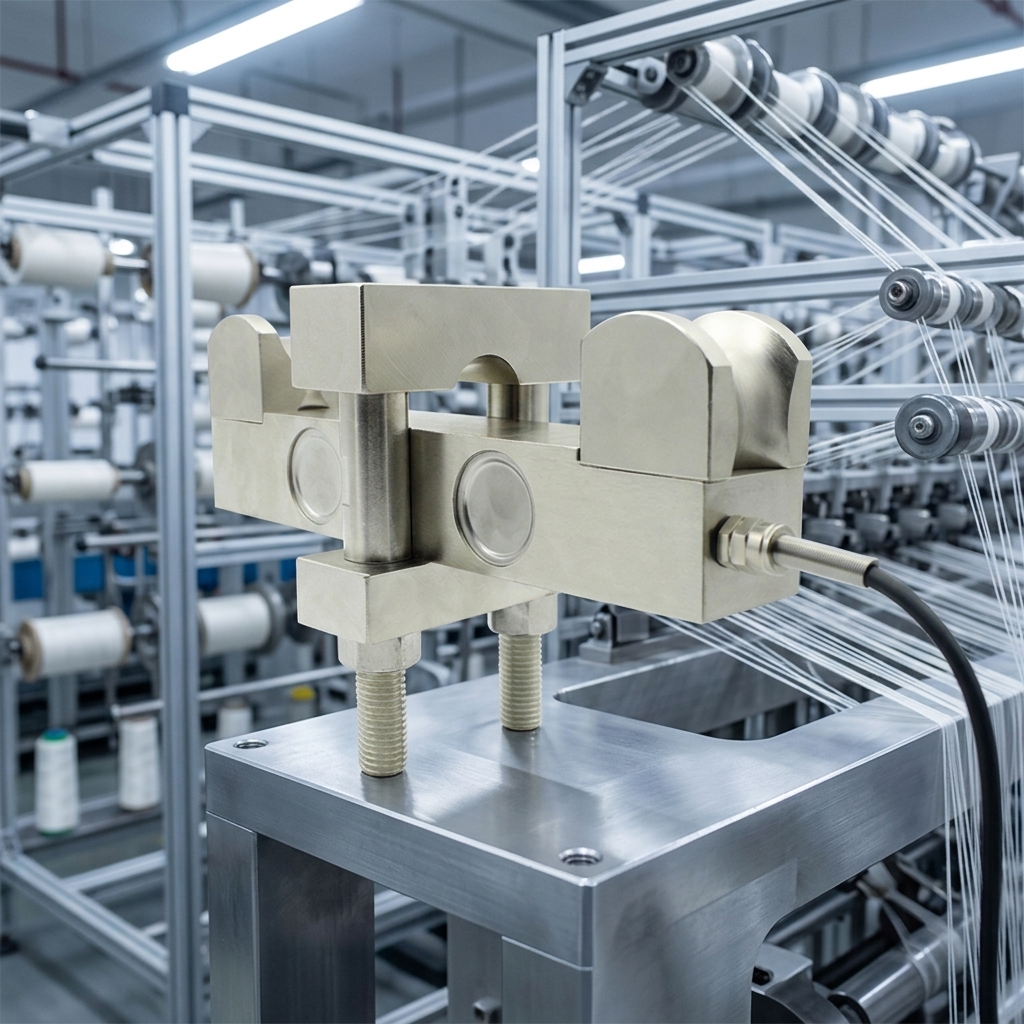 textile yarn tension sensor