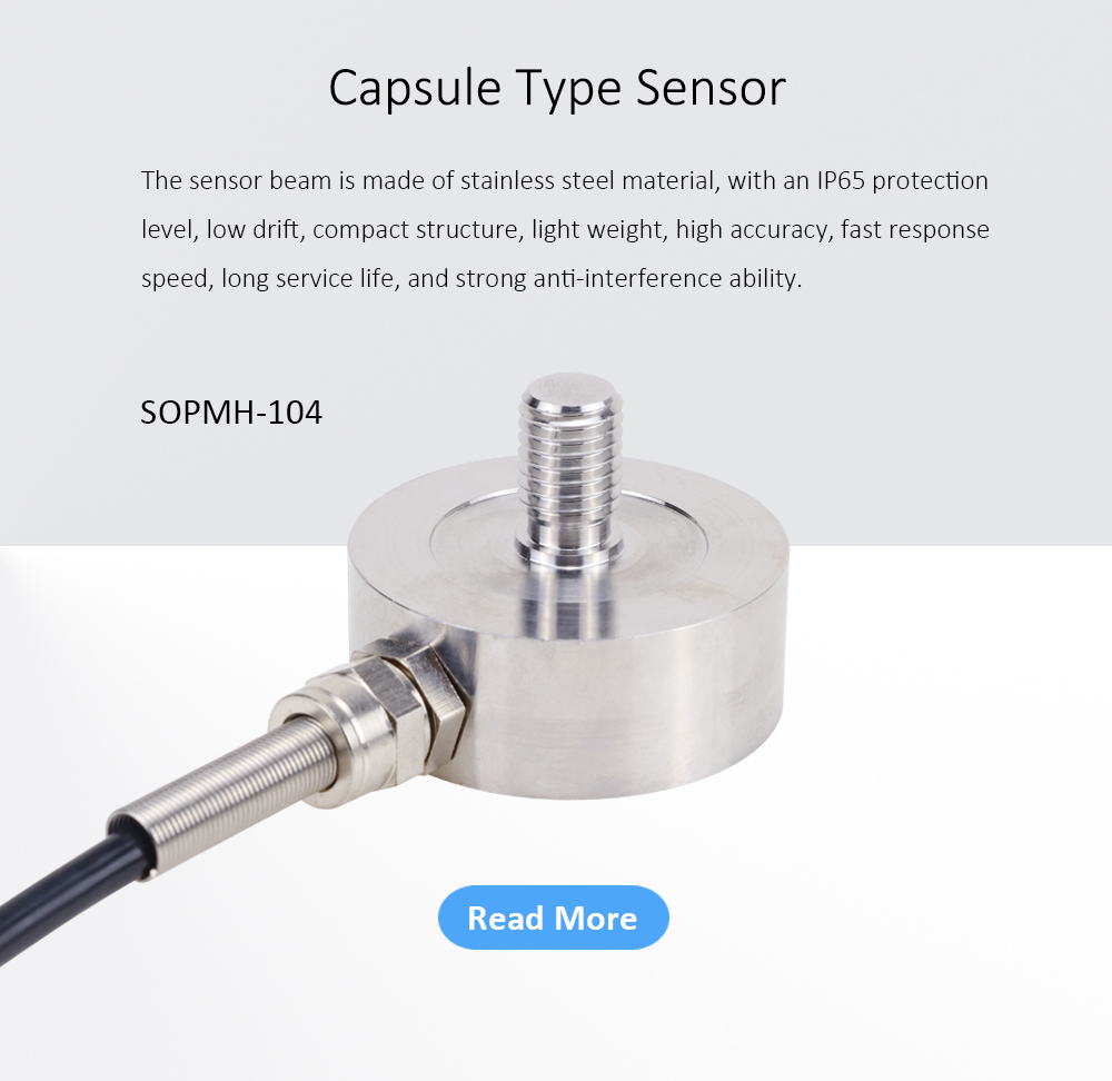 Flat Diaphragm Tension Compression Sensor