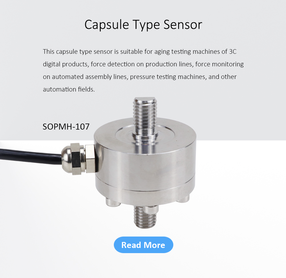 Flat Diaphragm Tension Compression Sensor Flat Diaphragm Tension Compression Sensor