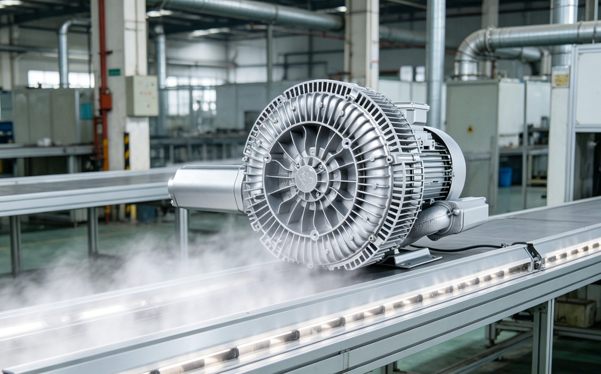 High-pressure air blower