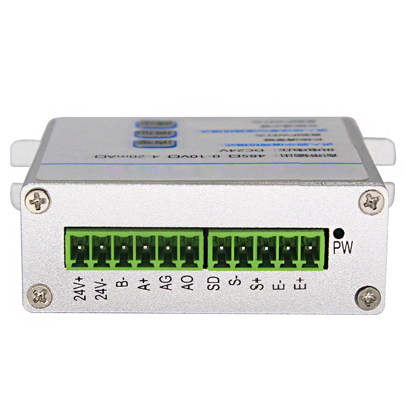 16-bit High Resolution Weighing Transmitter 0-10V 4-20mA Modbus RTU Load Cell Amplifier with Multi-Output for Silo Tank Weighing