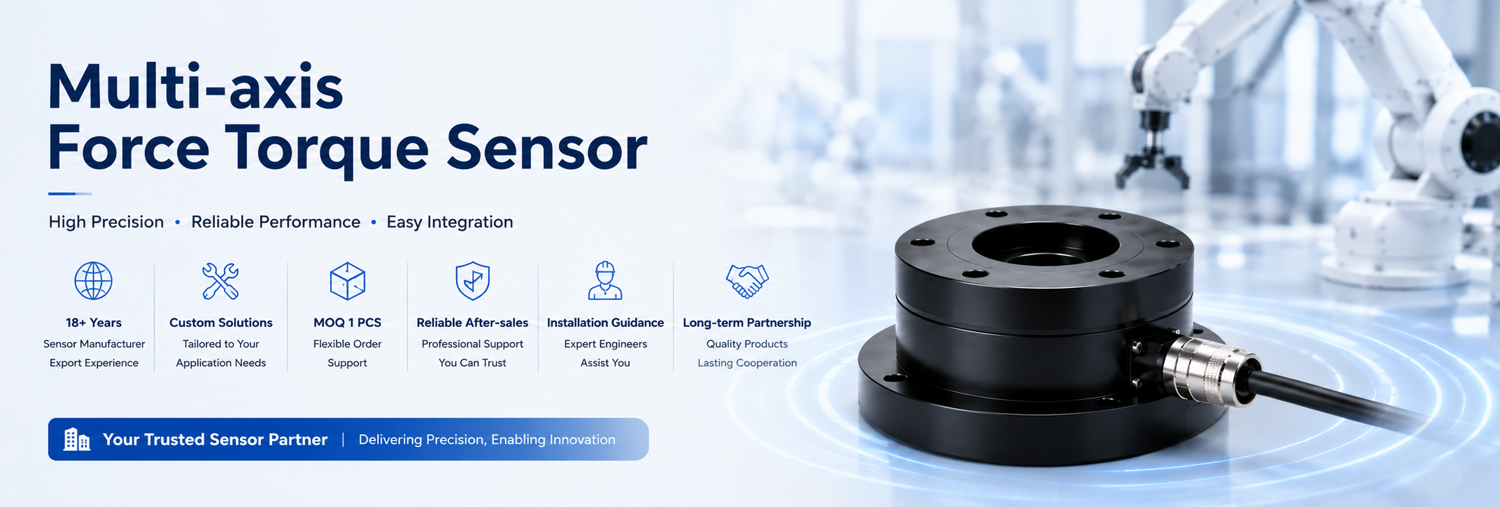 Six-axis force sensor