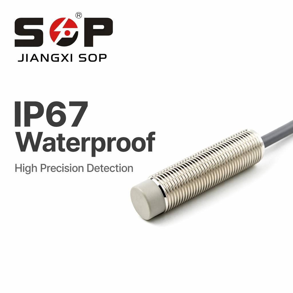 OEM Custom M12 Unshielded Inductive Proximity Sensor 4-8mm Detection NPN PNP NO NC 3-Wire IP67 for Metal Object Position Sensing
