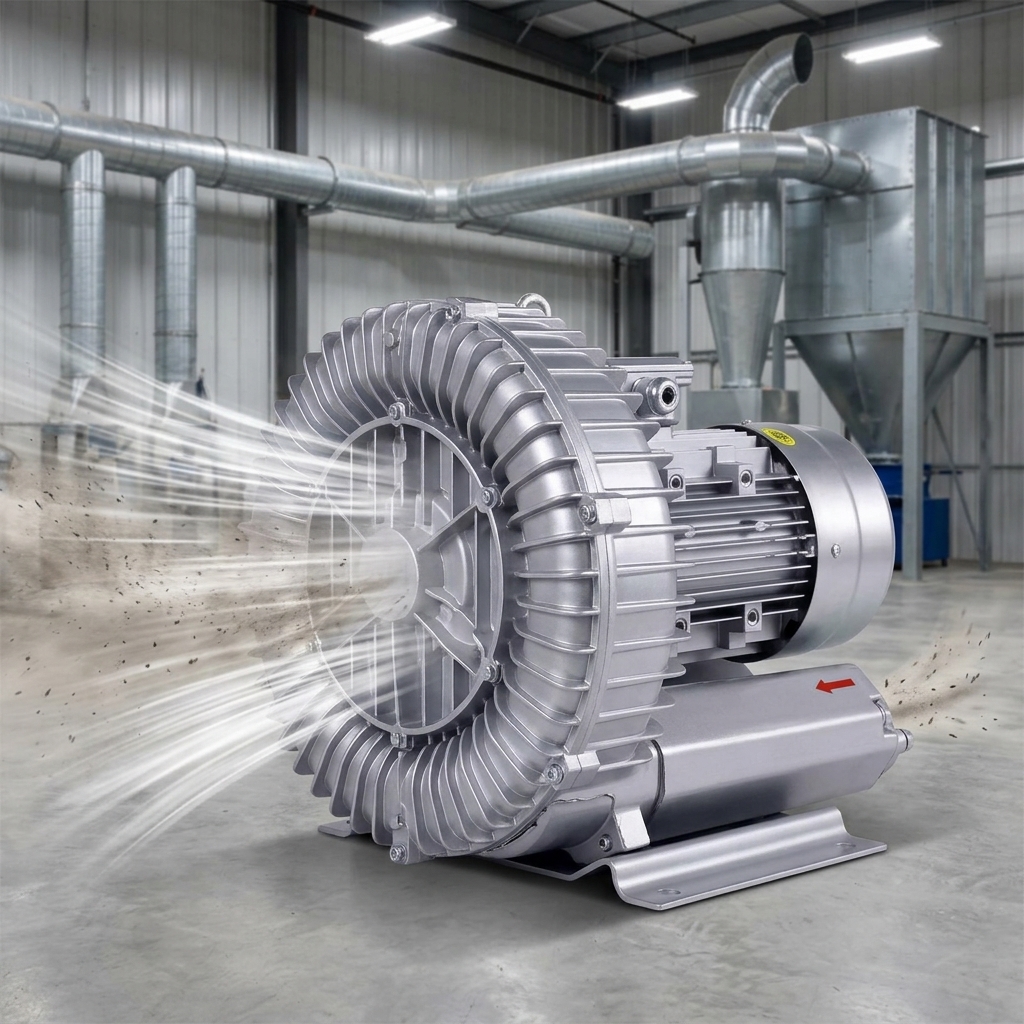 High-pressure air blower