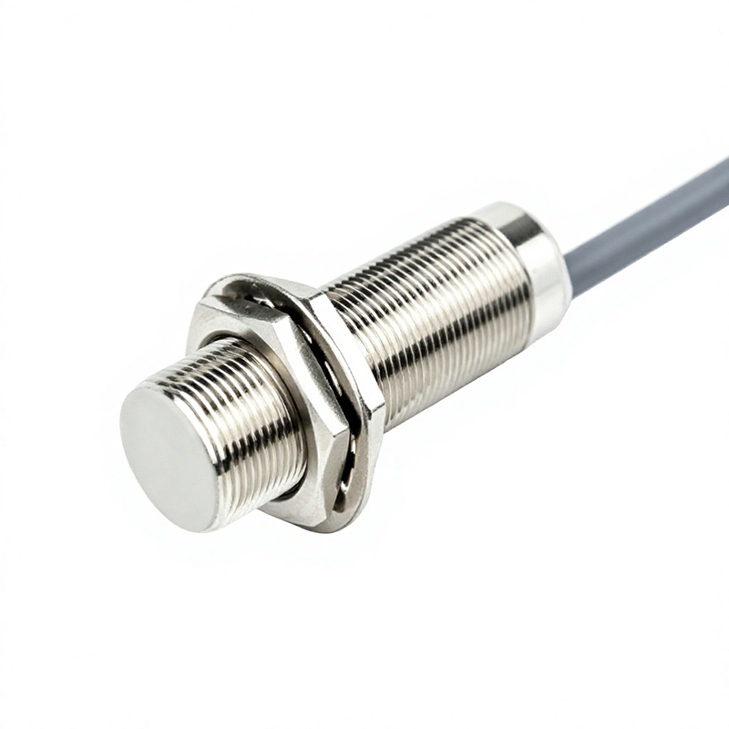 IP67 Waterproof M18 Shielded Inductive Proximity Switch 4mm 5mm 8mm NPN PNP NO NC DC 10-30V Brass Housing OEM Custom CE 2M Cable