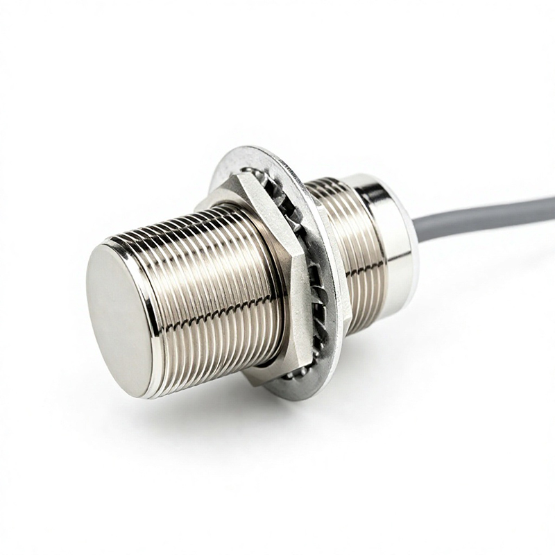 IP67 Waterproof M30 Flush Mount Inductive Sensor PNP NPN 10mm 10-30VDC CE RoHS for Automated Assembly Line Position Detection