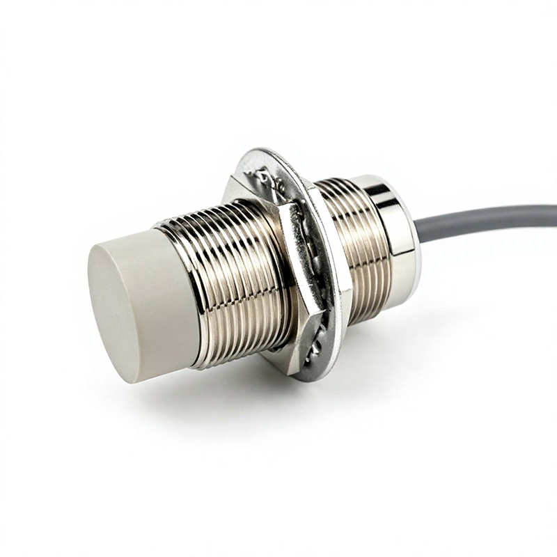 Cylindrical M30 Non-Shield Proximity Switch 16mm Sensing NPN/PNP NO NC IP67 Sensor for Factory Automation Metal Object Sensing