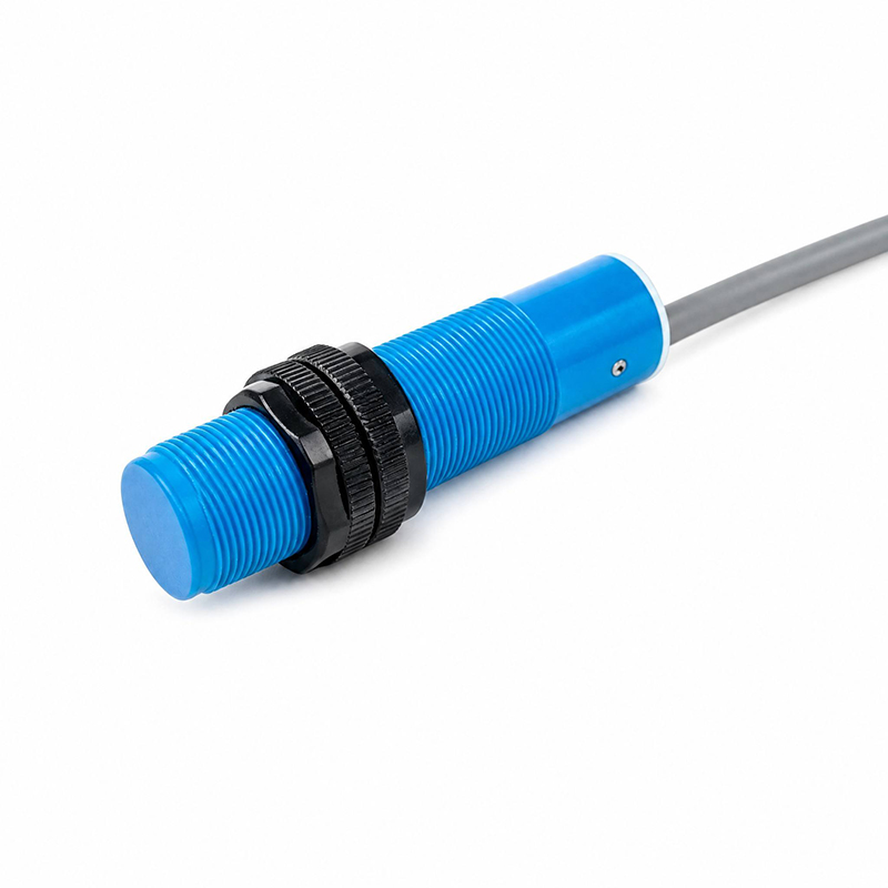 M18 Capacitive Proximity Sensor 5mm Flush Shielded NPN PNP 3-Wire NO NC DC 10-40V IP67 for Conveyor Line Material Detection