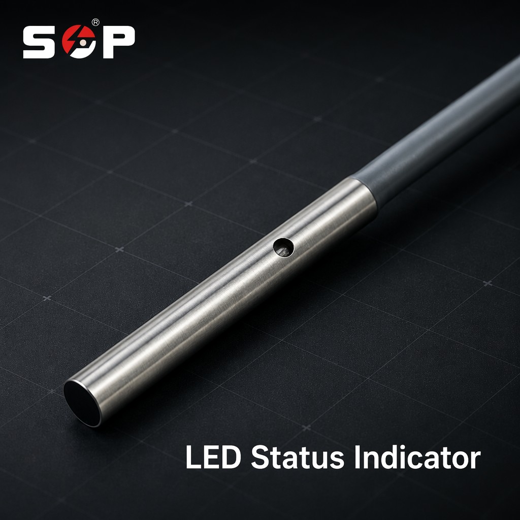 3mm Ultra-Mini Inductive Proximity Sensor Shielded 0.6mm NPN PNP IP67 Stainless Steel DC 10-30V for Pick and Place Machine