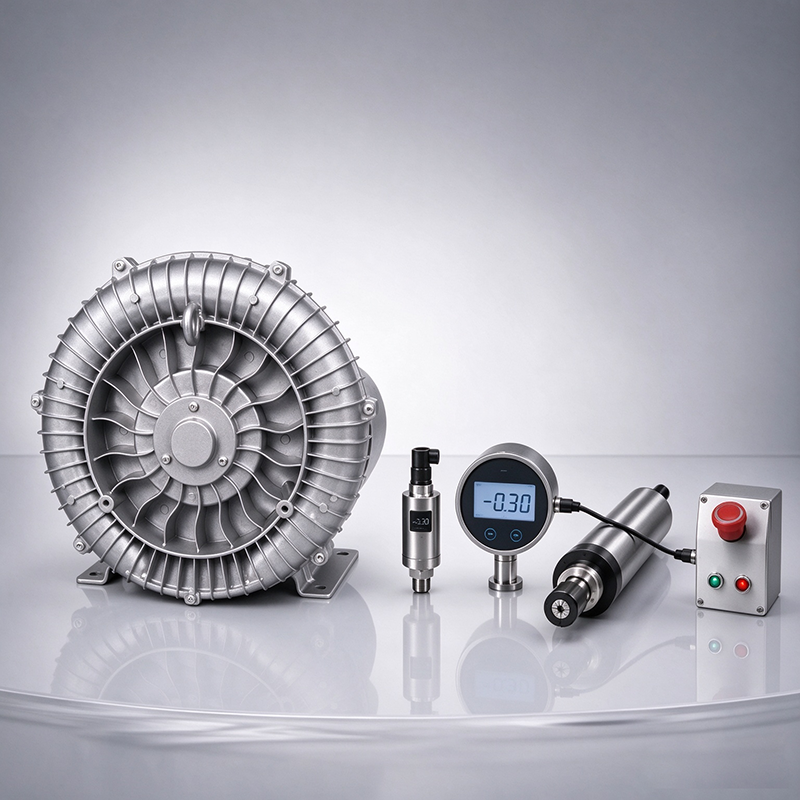 High‑Pressure Fish Pond Oxygen Blower for Intensive Aquaculture Water Aeration