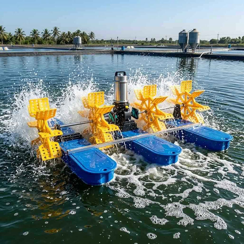 Keep Aquaculture Ponds Healthier with a Reliable Paddlewheel Aerator