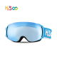 Custom Logo Brand Magnet lens Ski Mask goggle With Antifog