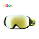 Custom Logo Brand Magnet lens Ski Mask goggle With Antifog