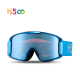 Gafas de snowboard con lentes cilíndricas Uv400 de moda para exteriores